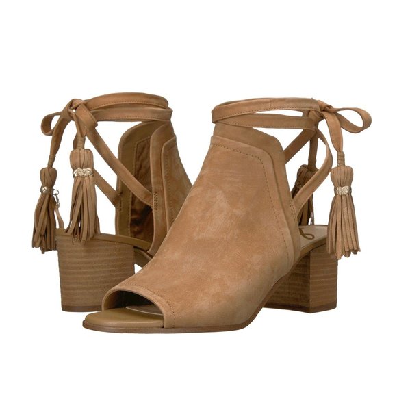 SAM EDELMEN 🖤 Sampson Block Heel Sandals - Picture 1 of 5